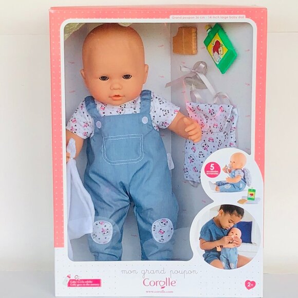 Corolle Mon Grand Poupon Gaby Goes to Nursery School 14"(36cm) New in Box - Picture 7 of 16